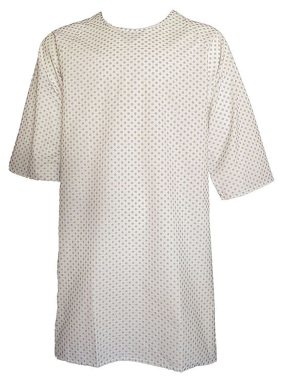 Krankenhemd Pflegehemd Nachthemd Patientenhemd