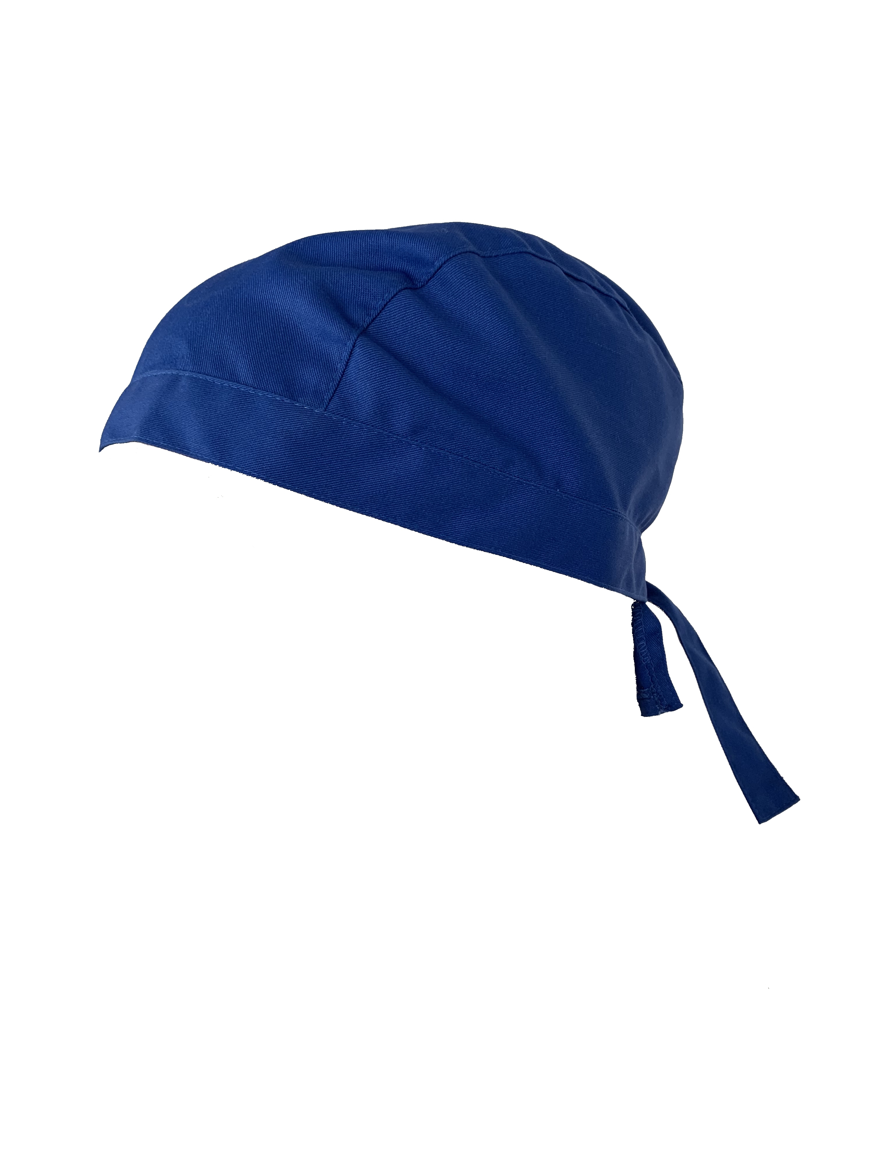 Stoffhaube Mütze Kopfbedeckung Arzt-Haube für Arztpraxis blau