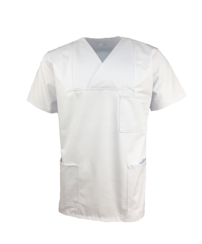 Kasack Arzthemd OP-Hemd weiß