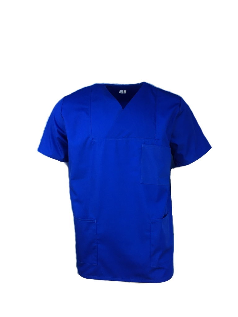 Kasack Arzthemd OP-Hemd blau